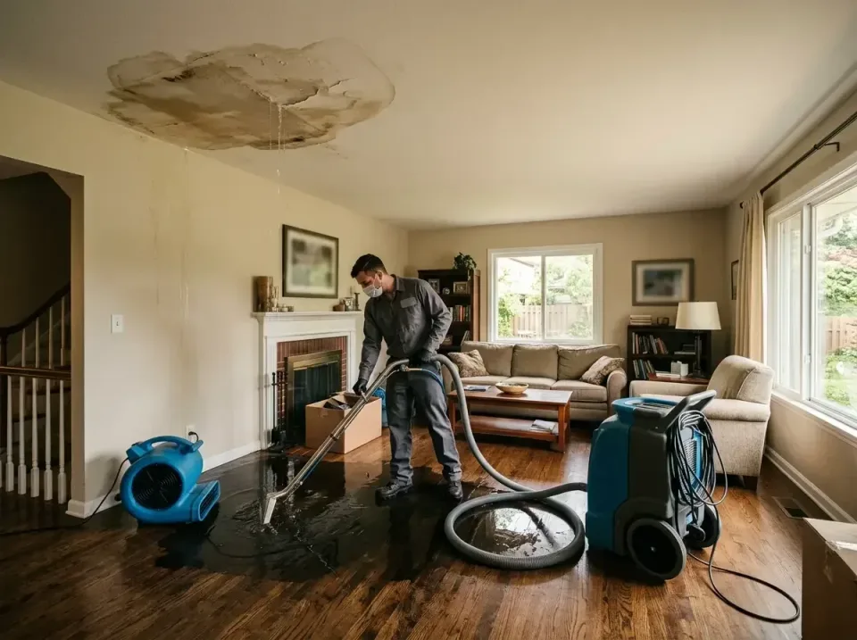 attic-pipe-burst-ceiling-drip-008 — frequently asked questions, Water Damage Restoration & Carpet Care in Ellsworth, KS